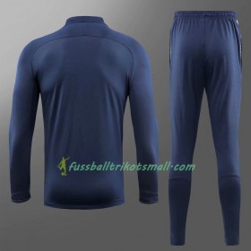 Manchester City Sweatshirts Anzüge Dunkelblau 2018-2019